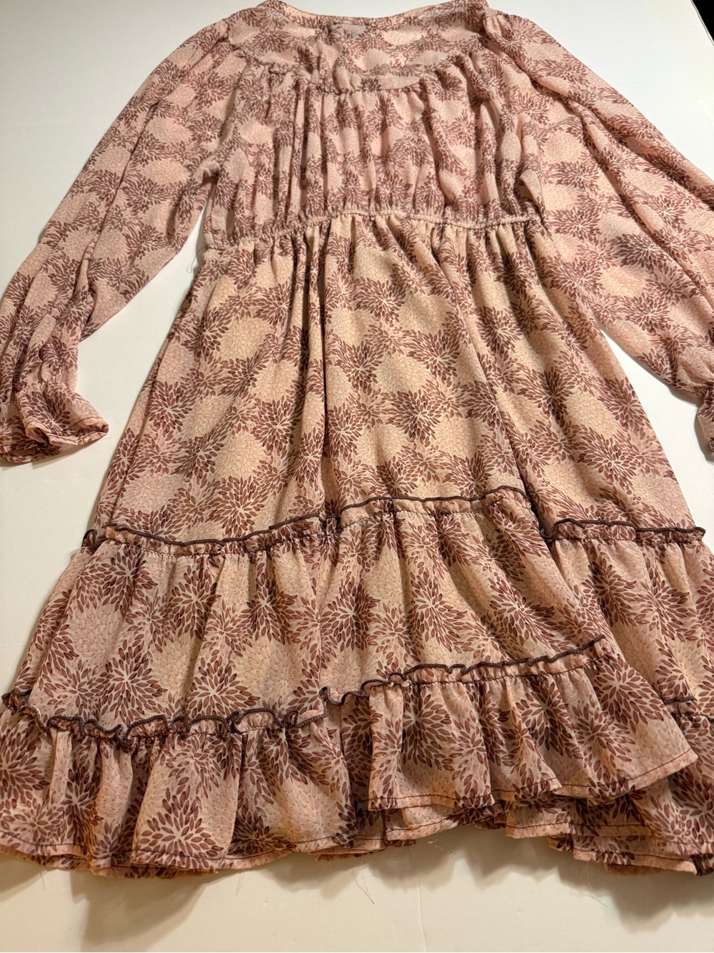 GiGio Peasant Boho Style Dress Size Medium - Picture 5 of 6